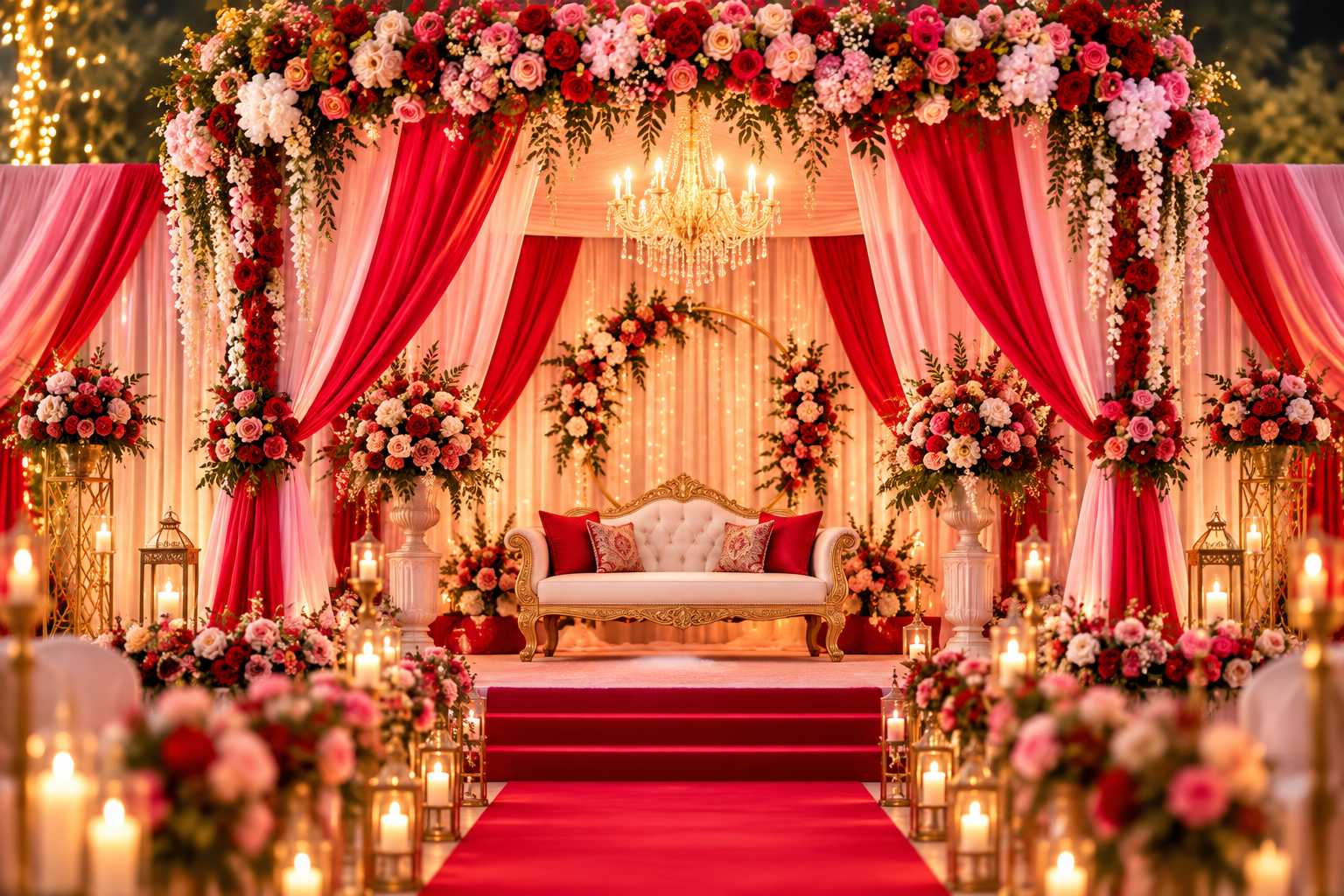 Luxury wedding event decoration by Dream Event Kolkata