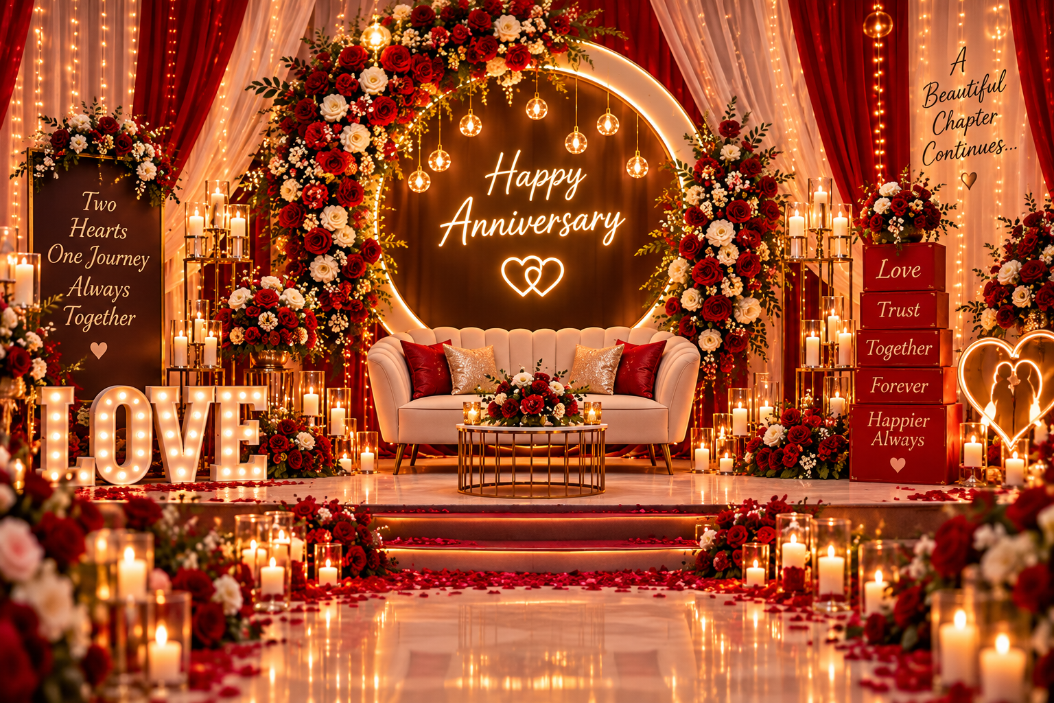 Anniversary Decoration by Dream Event Kolkata