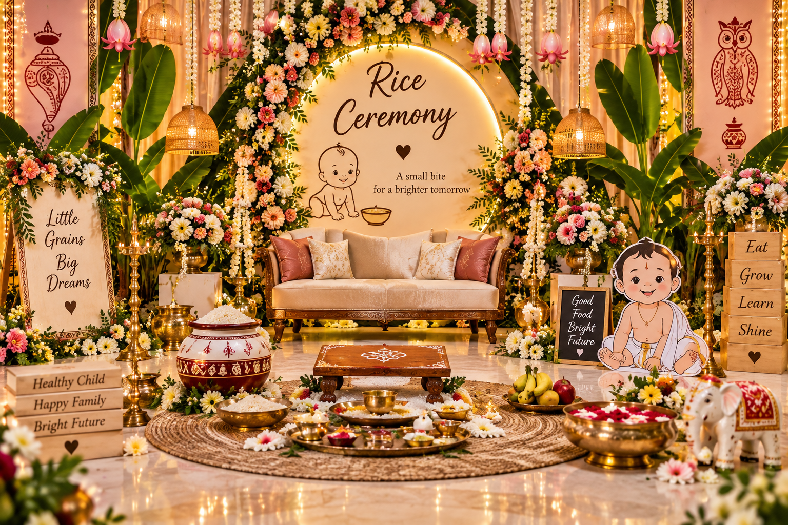 Rice Ceremony Decoration by Dream Event Kolkata
