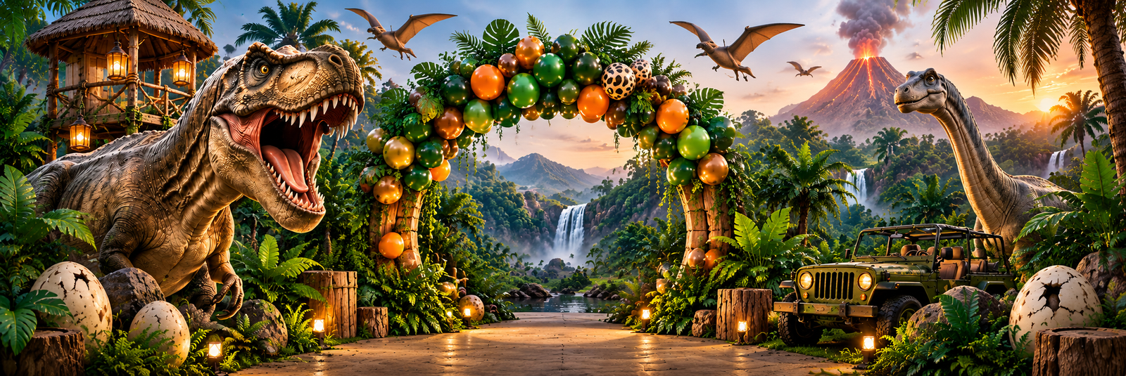 Dinosaur & Jungle Decoration