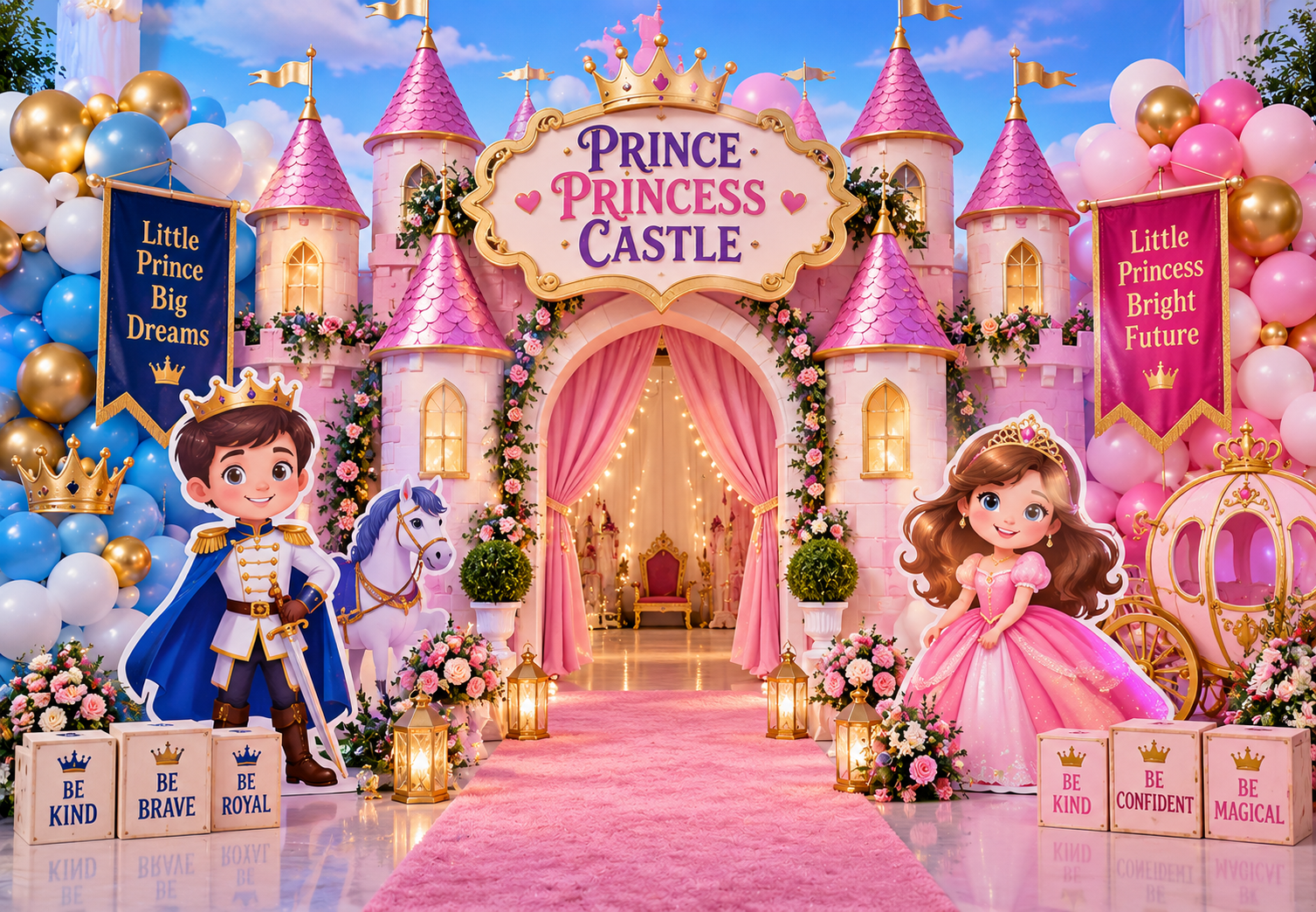 Royal Prince & Princess Decoration