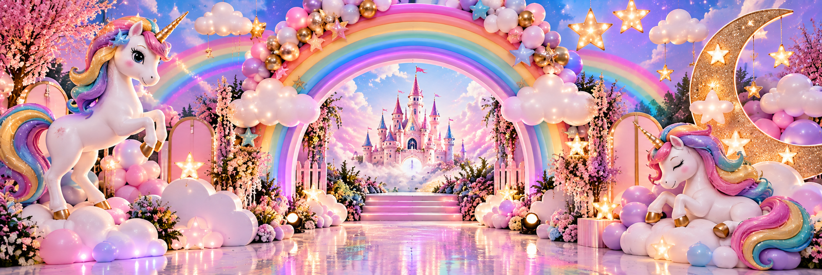 Unicorn & Rainbow Decoration